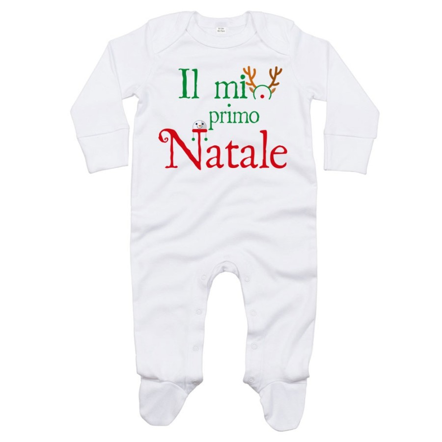 Tutina neonato il mio primo natale con cappello da renna Natale