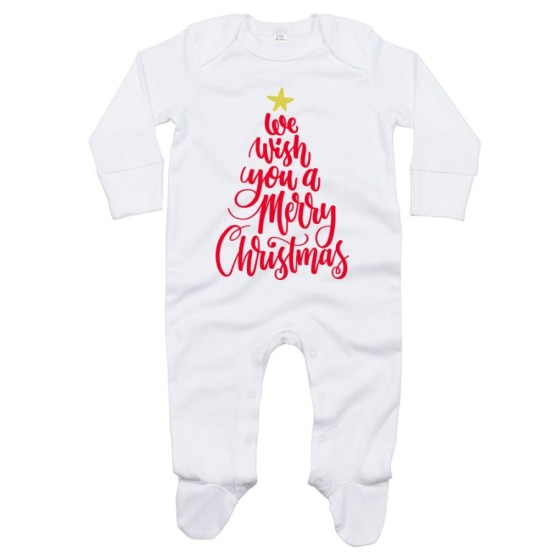 Tutina neonato we wish you a merry christmas Natale