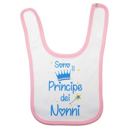 Bavaglino neonato sono il principe del nonno dei nonni Per i nonni