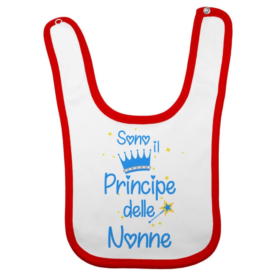 Bavaglino neonato sono il principe del nonno dei nonni Per i nonni