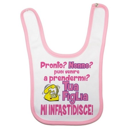 Bavaglino neonato pronto nonno nonna? puoi venire a...