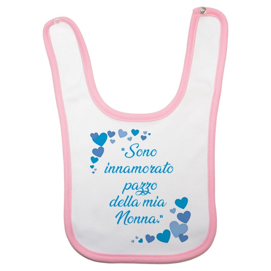 Bavaglino neonato sono innamorato pazzo del mio nonno dei miei nonni Per i nonni