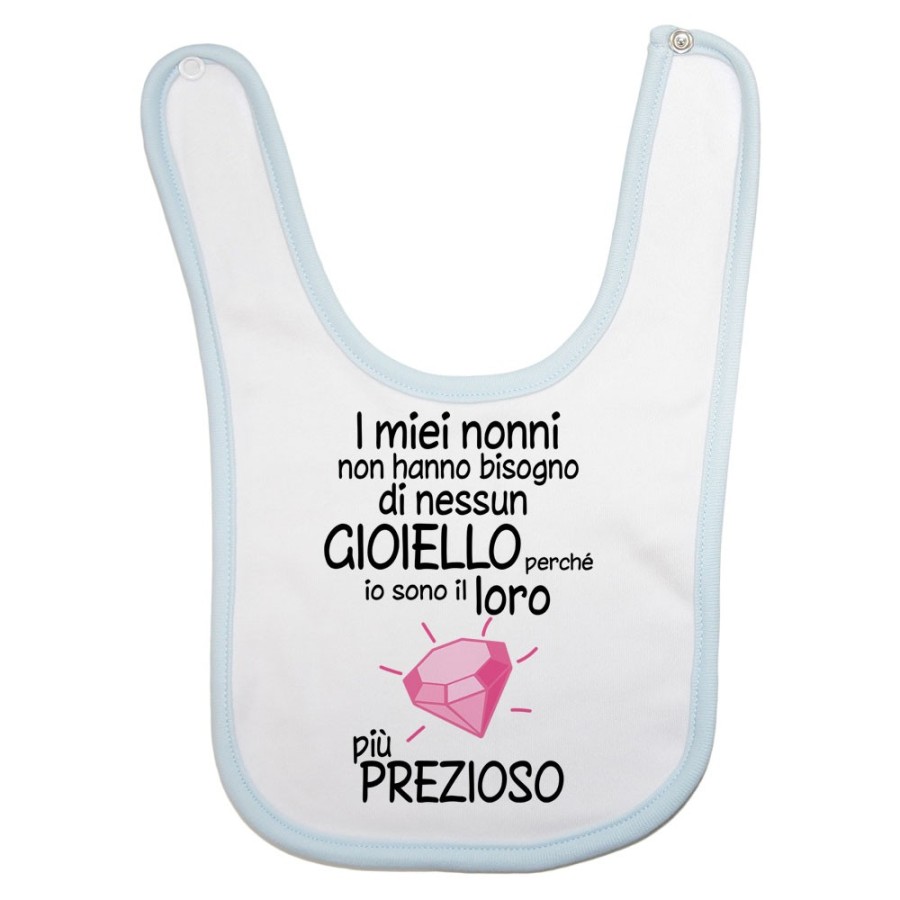 Bavaglino neonato sono il gioiello più prezioso della nonna dei nonni Per i nonni
