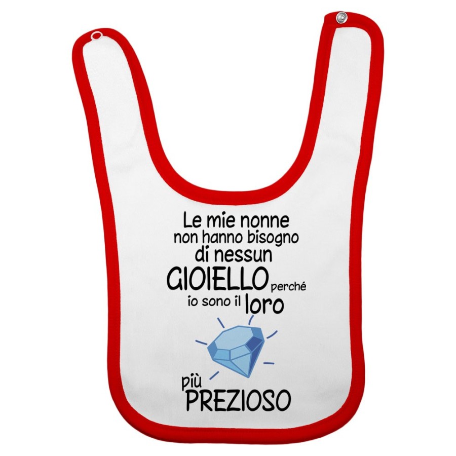 Bavaglino neonato sono il gioiello più prezioso della nonna dei nonni Per i nonni