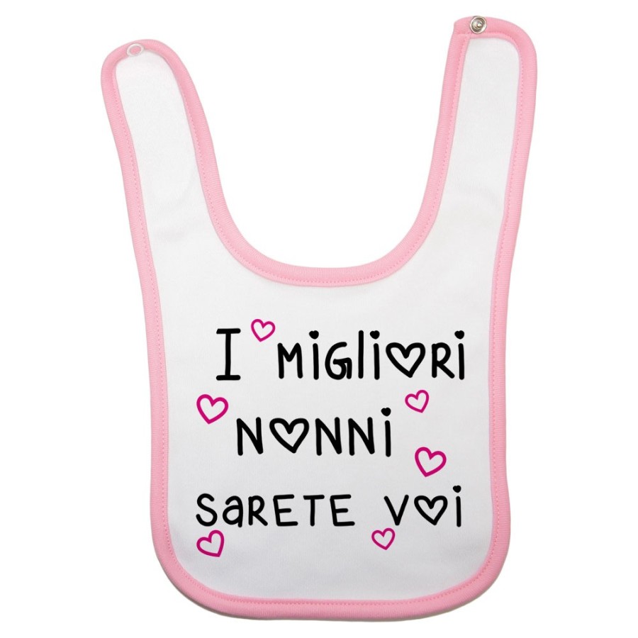 Bavaglino neonato il miglior nonno i miglior nonni sarai sarete voi Per i nonni