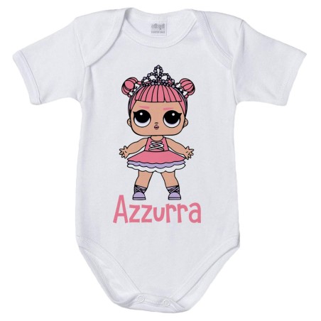 Body neonata personalizzato con nome lol