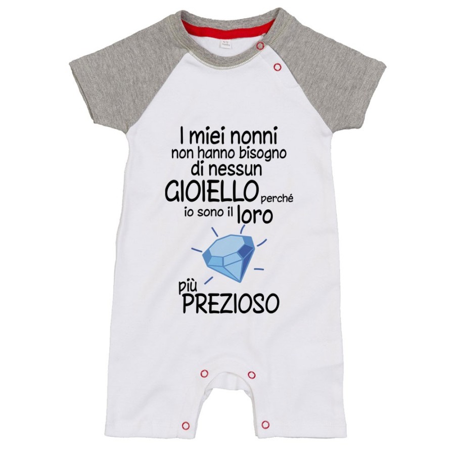 Pagliaccetto neonato sono il gioiello più prezioso della nonna dei nonni Per i nonni