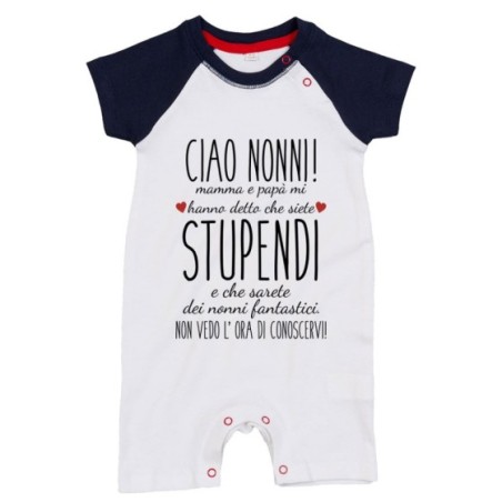 Pagliaccetto nonni mamma papà mi hanno detto che siete...