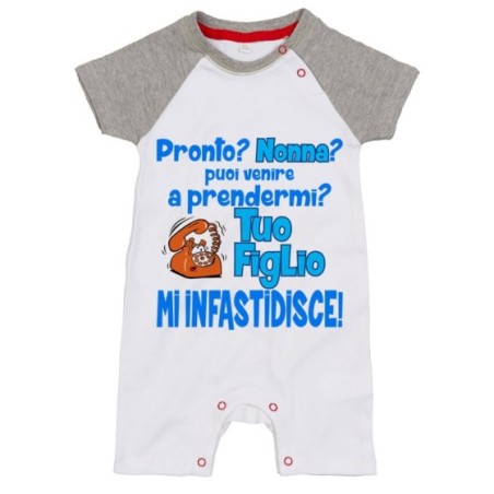 Pagliaccetto neonato pronto nonna nonno? puoi venire a...