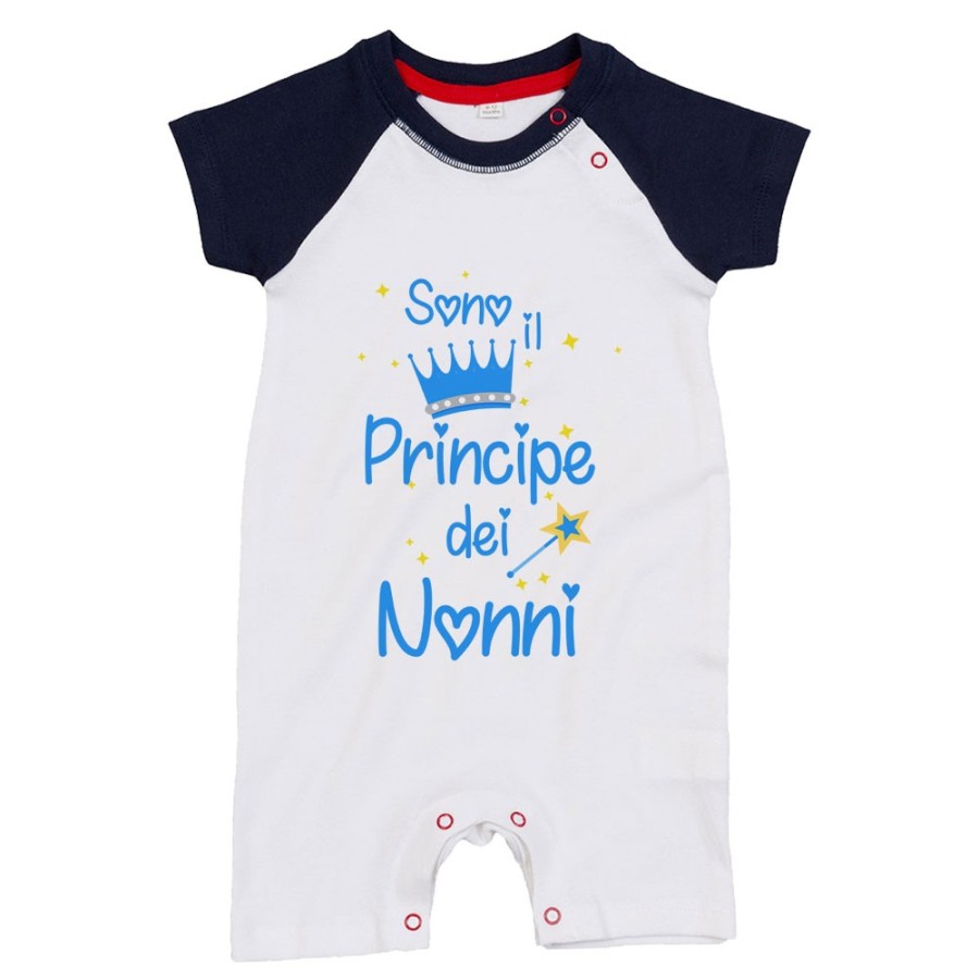 Pagliaccetto neonato sono il principe del nonno dei nonni Per i nonni