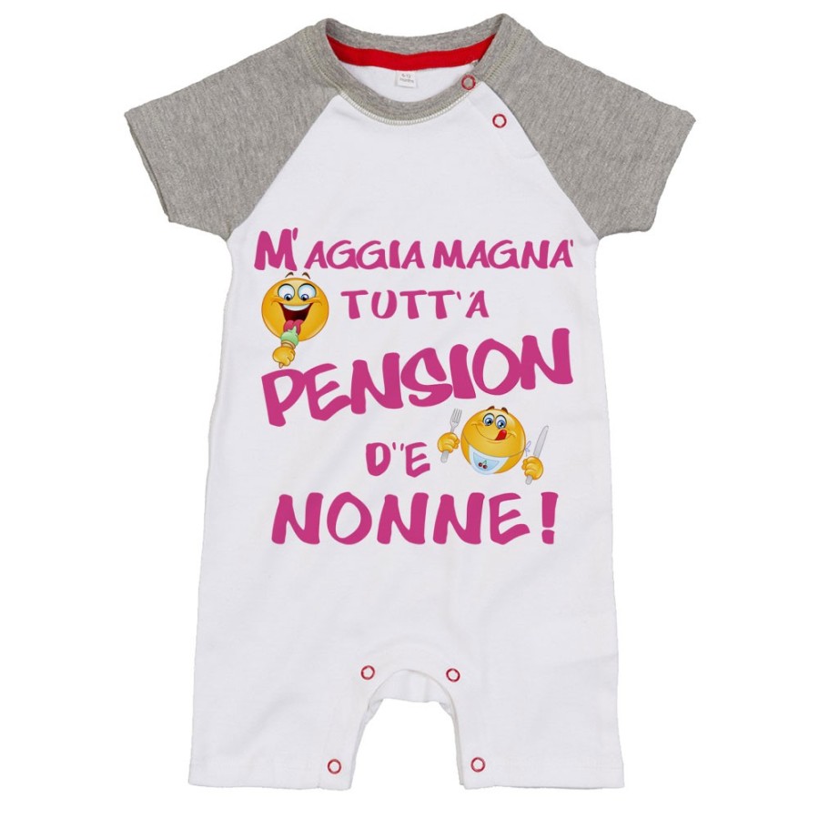 Pagliaccetto neonato mi devo mangiare tutta la pensione del nonnodei nonni Per i nonni