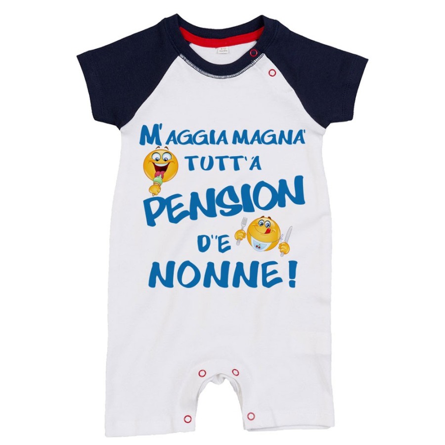 Pagliaccetto neonato mi devo mangiare tutta la pensione del nonnodei nonni Per i nonni