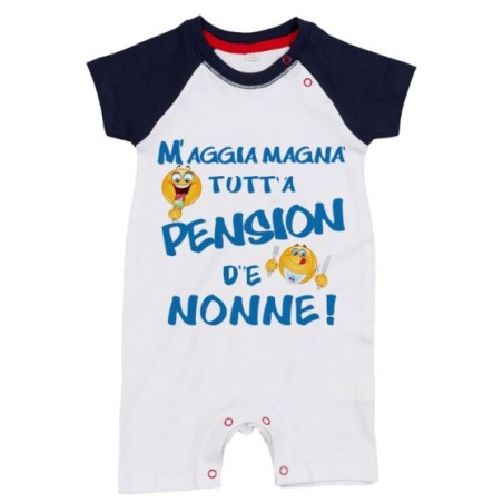 Pagliaccetto neonato mi devo mangiare tutta la pensione del nonnodei nonni Per i nonni