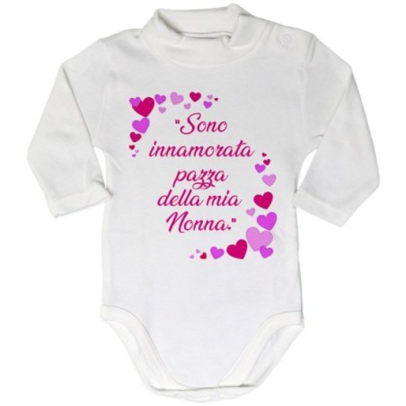 Body lupetto neonato sono innamorato pazzo del mio nonno...