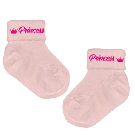 Calzini neonato prince con corona Divertenti