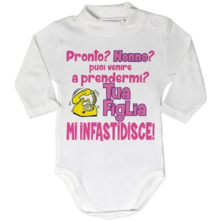 Body lupetto neonato pronto nonno nonna? puoi venire a...
