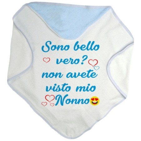 Accappatoio personalizzabile con nome sono bello vero?...