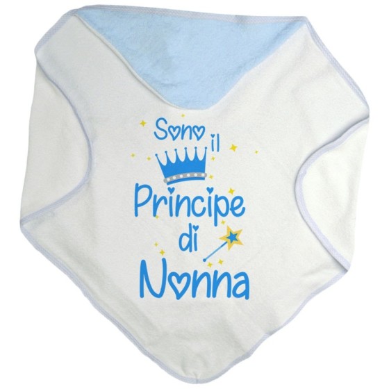 Accappatoio neonato sono il principe del nonno dei nonni Per i nonni