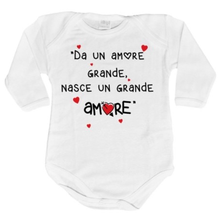 Body neonato da un amore grande nasce un grande amore