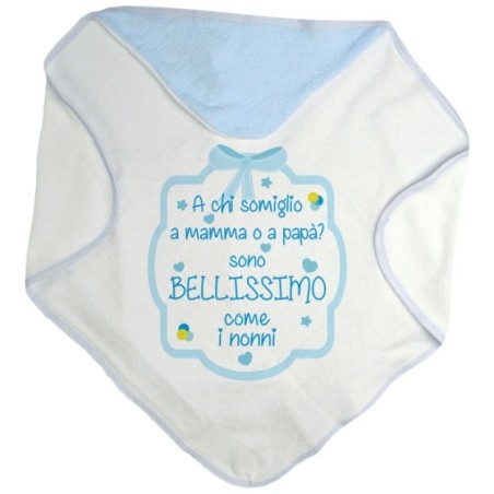 Accappatoio personalizzabile con nome  a chi somiglio a...