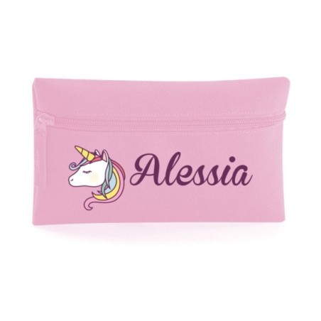 Astuccio personalizzato con nome unicorno magico