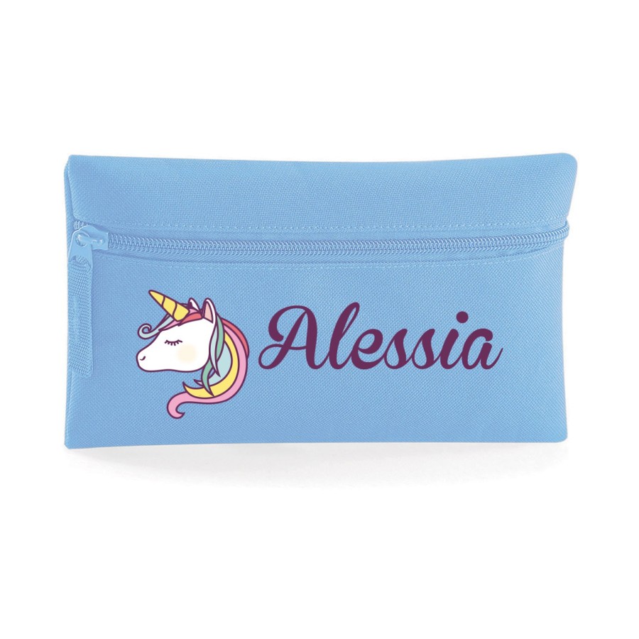 Astuccio personalizzato con nome unicorno magico Unicorni