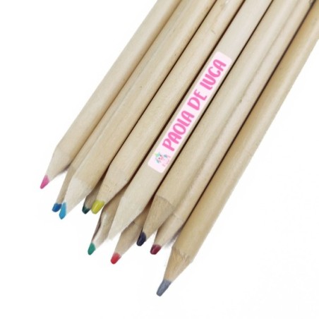 Etichette adesive personalizzate con nome baby unicorno...