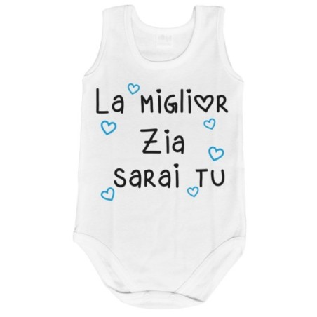 Body neonato il miglior zio i migliori zii sarai tu...