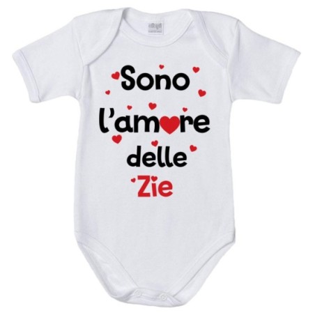 Body neonato sono amore dello zio degli zii  cuoricini