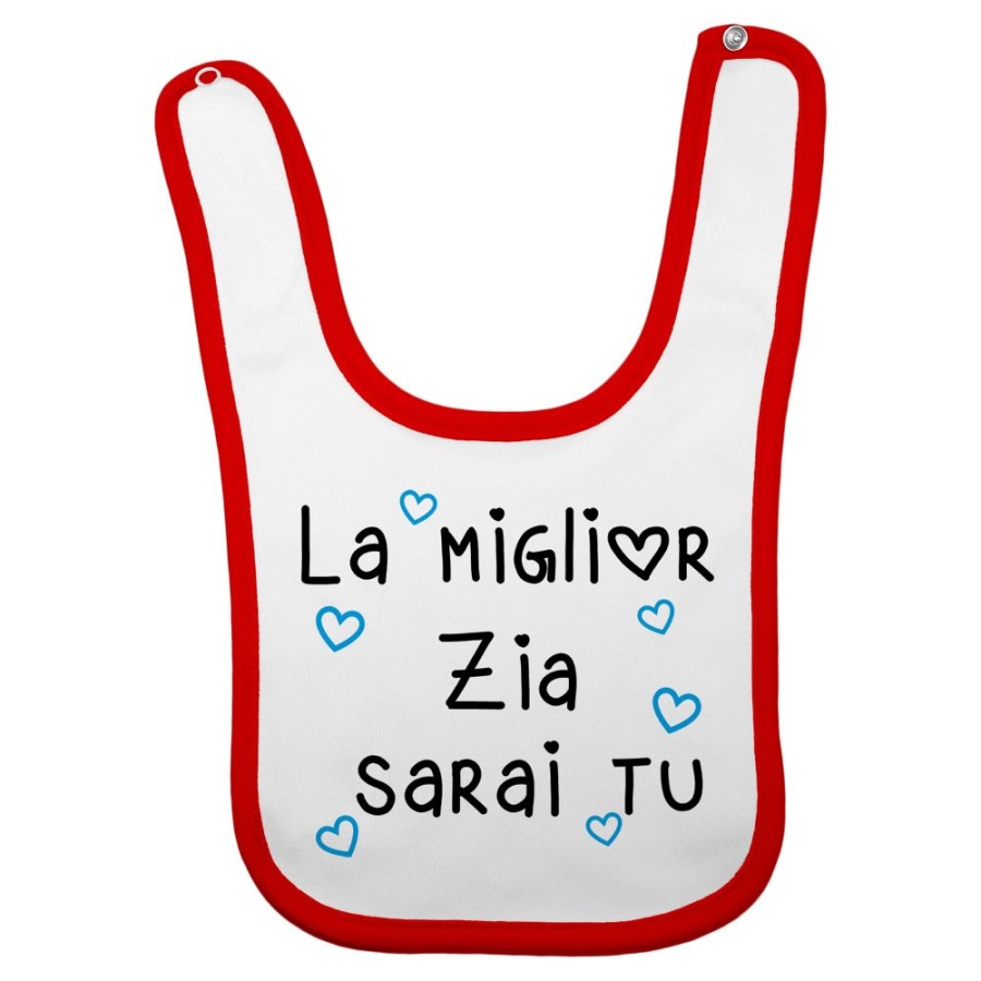 Bavaglino neonato il miglior zio i migliori zii sarai tu sarete voi Per gli zii