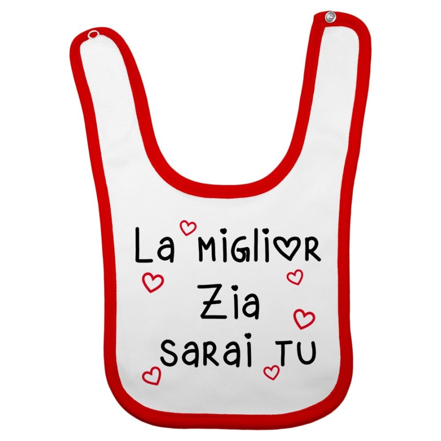 Bavaglino neonato il miglior zio i migliori zii sarai tu sarete voi Per gli zii