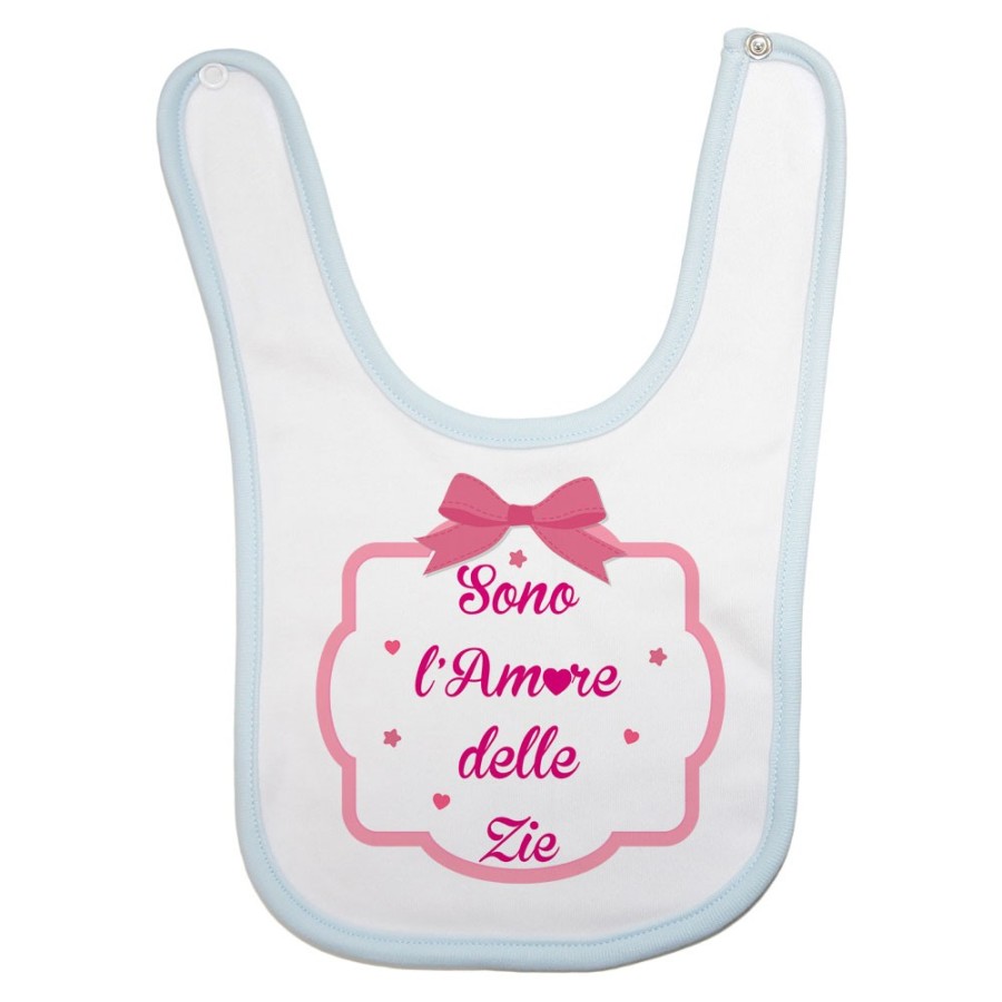 Bavaglino neonato sono amore di zio degli zii  fiocco Per gli zii