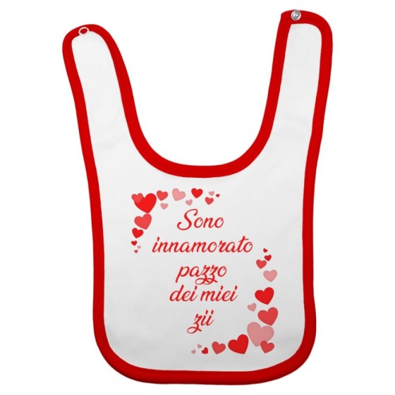 Bavaglino neonato sono innamorato pazzo di mio zio dei miei zii Per gli zii