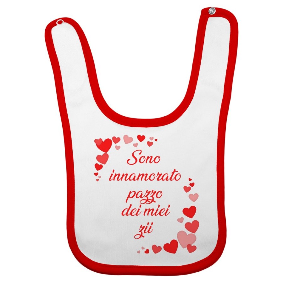 Bavaglino neonato sono innamorato pazzo di mio zio dei miei zii Per gli zii