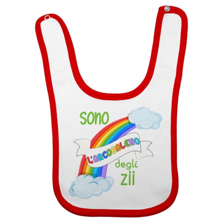 Bavaglino neonato sono arcobaleno di zio degli zii Per gli zii