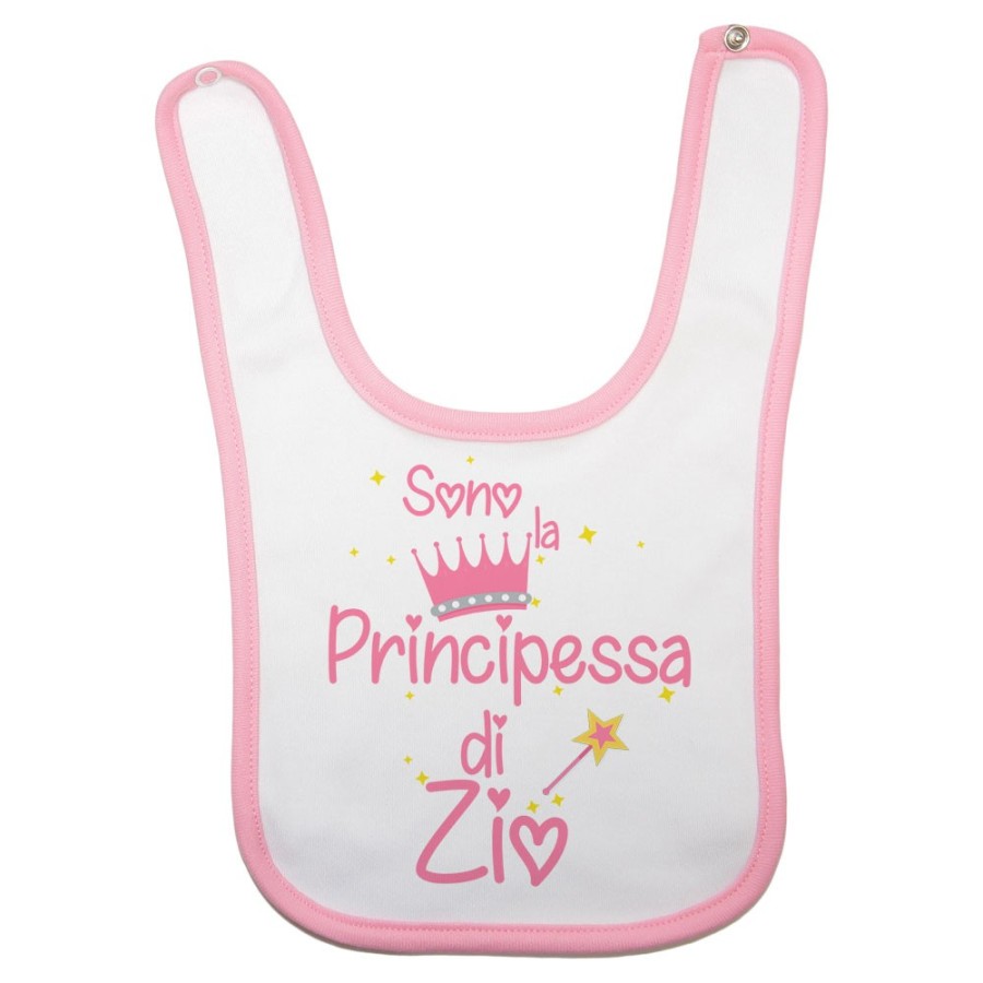 Bavaglino neonata sono sono il principe la principessa di zio degli zii Per gli zii