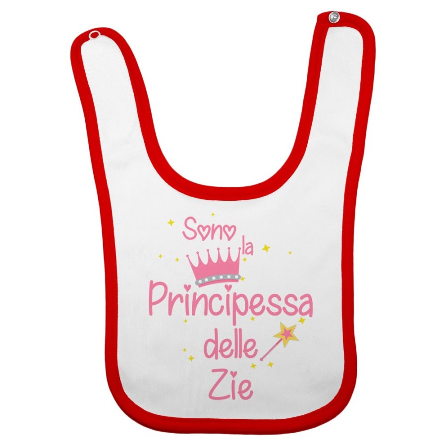 Bavaglino neonata sono sono il principe la principessa di zio degli zii Per gli zii