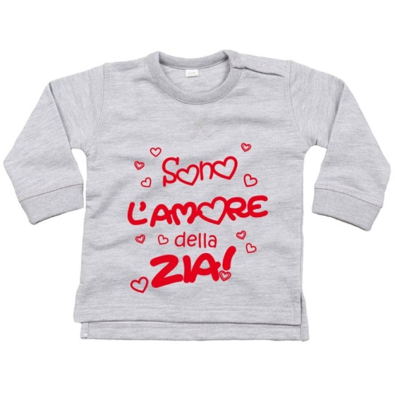 Felpa neonato sono amore dello zio degli zii  Per gli zii