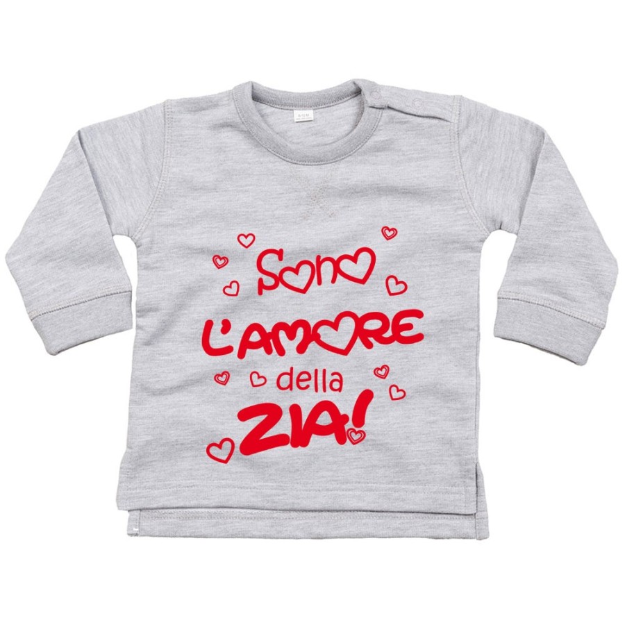 Felpa neonato sono amore dello zio degli zii  Per gli zii