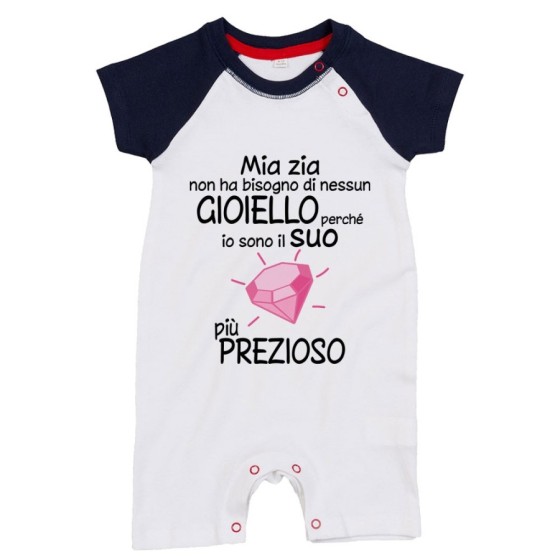 Pagliaccetto neonato sono il gioiello più prezioso di zia Per gli zii
