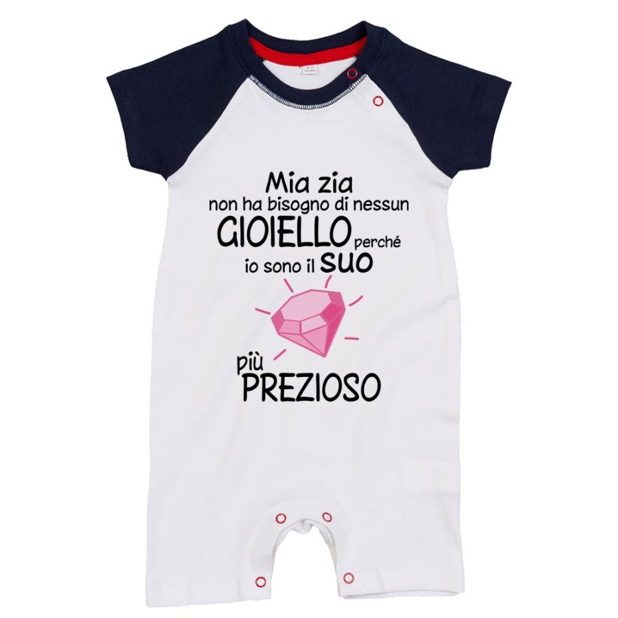Pagliaccetto neonato sono il gioiello più prezioso di zia Per gli zii
