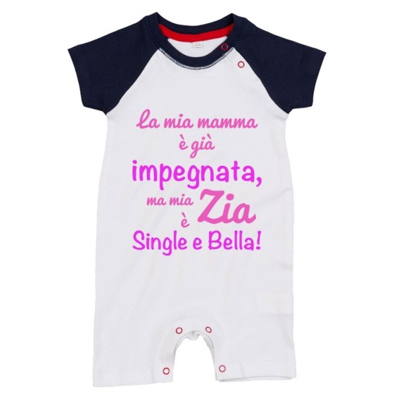Pagliaccetto neonato la mia mamma è già impegnata ma mia zia è single e bella Per gli zii