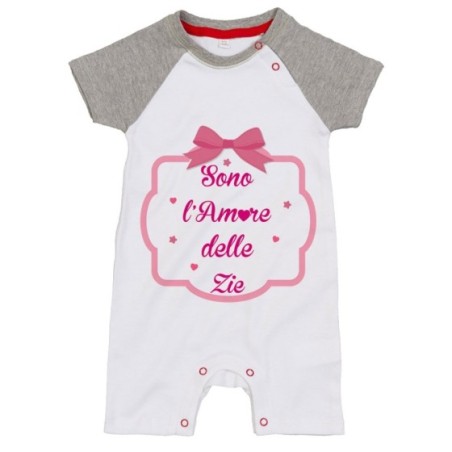 Pagliaccetto neonato sono amore di zio degli zii  fiocco Per gli zii