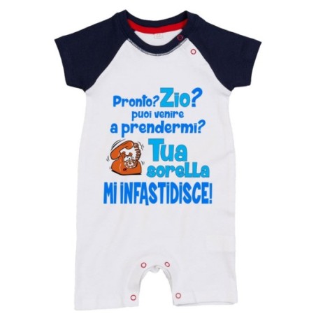 Pagliaccetto neonato pronto zia zio? puoi venire a...