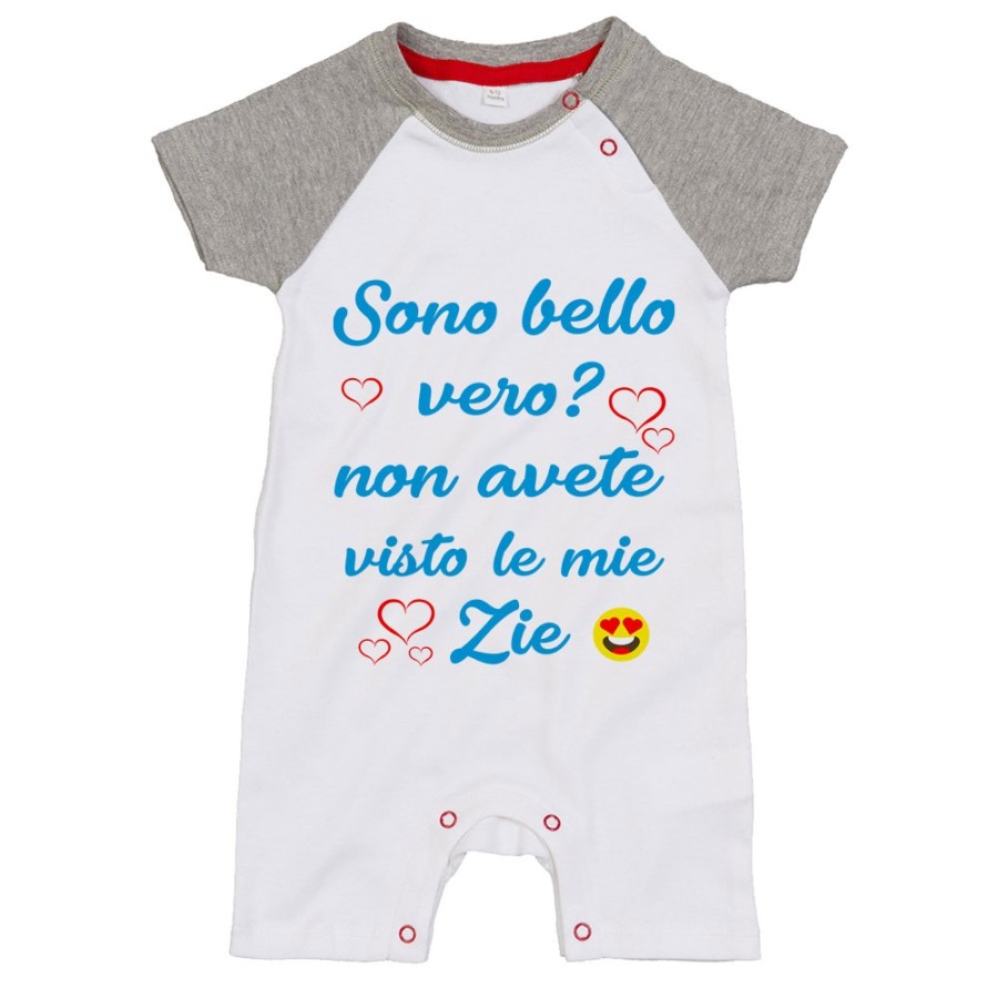 Pagliaccetto neonato sono bello vero? non avete visto mio zio i miei zii Per gli zii
