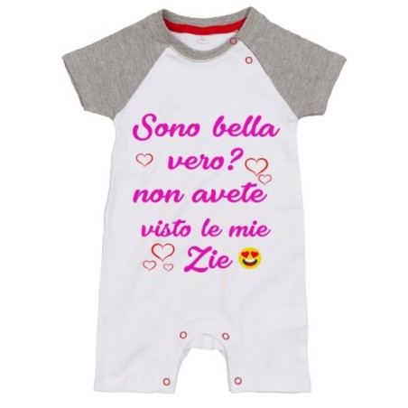 Pagliaccetto neonato sono bello vero? non avete visto mio zio i miei zii Per gli zii