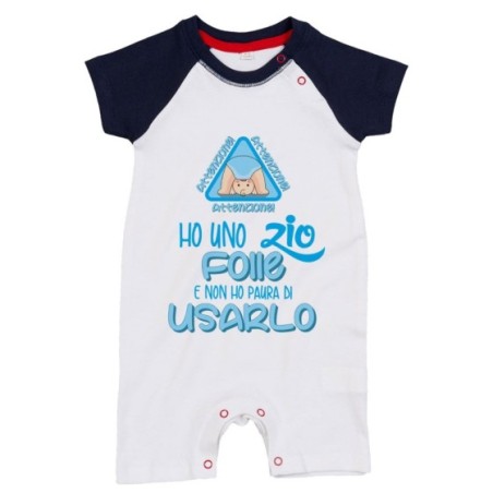 Pagliaccetto neonato attenzione ho uno zio degli zii folli e non ho paura di usarlo usarli Per gli zii