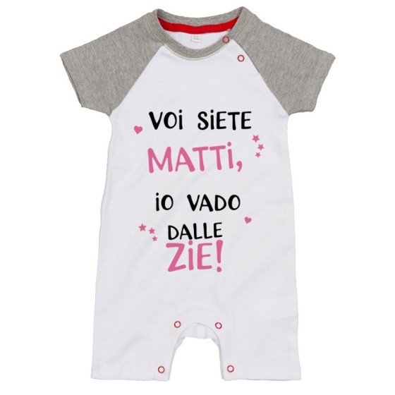 Pagliaccetto neonato voi siete matti io vado dallo zio dagli zii Per gli zii