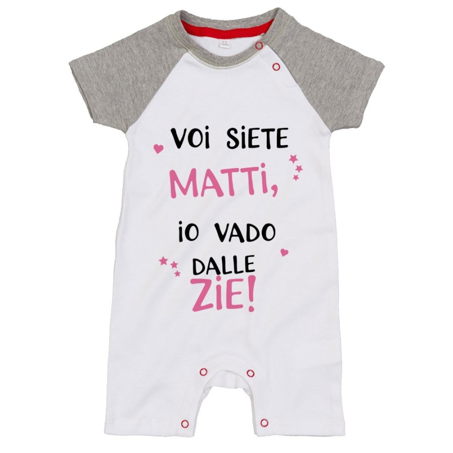 Pagliaccetto neonato voi siete matti io vado dallo zio dagli zii Per gli zii