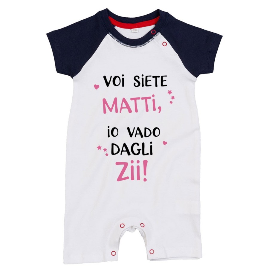 Pagliaccetto neonato voi siete matti io vado dallo zio dagli zii Per gli zii